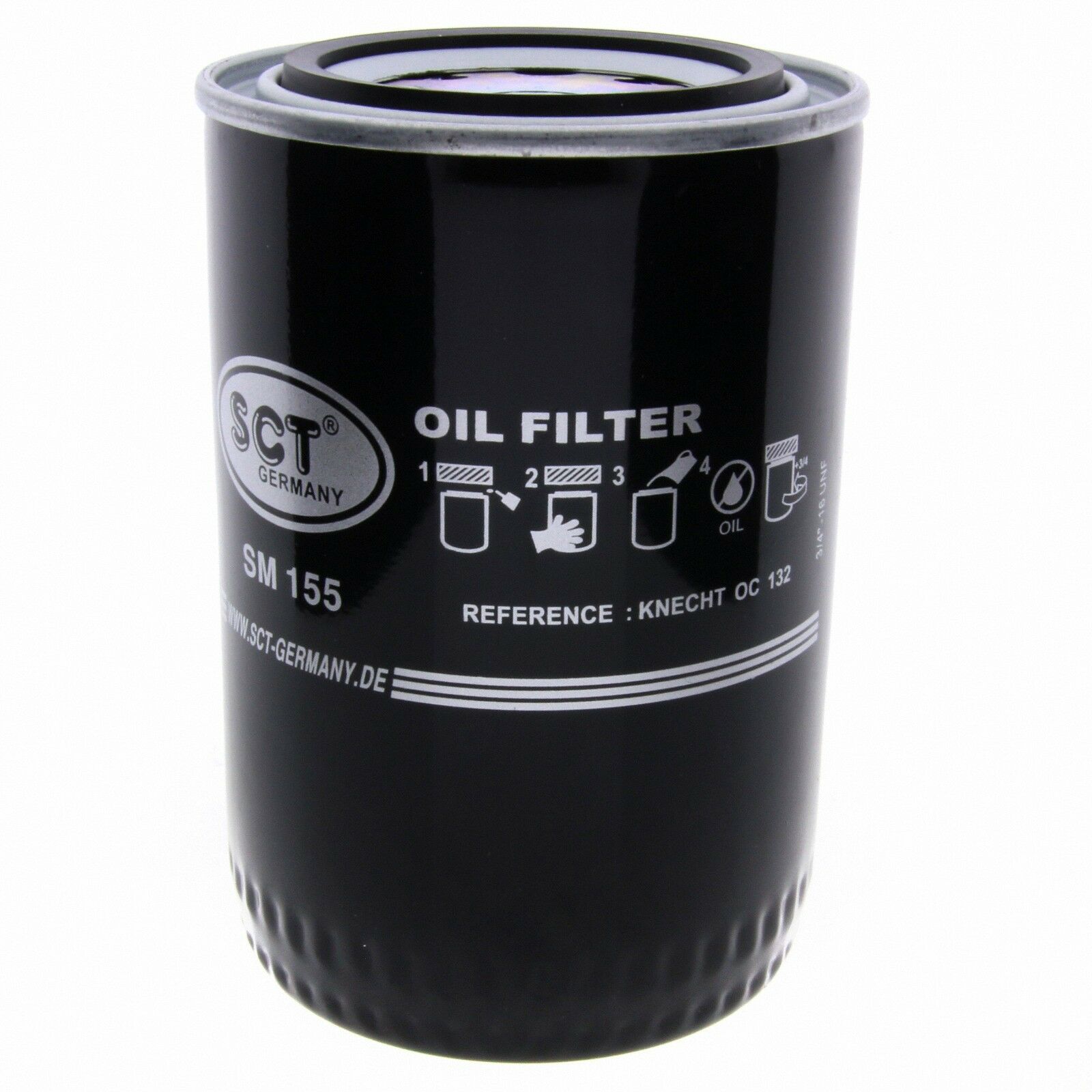 SCT Ölfilter SM155 Filter Motorfilter passend für Alfa Romeo Ford Land Rover