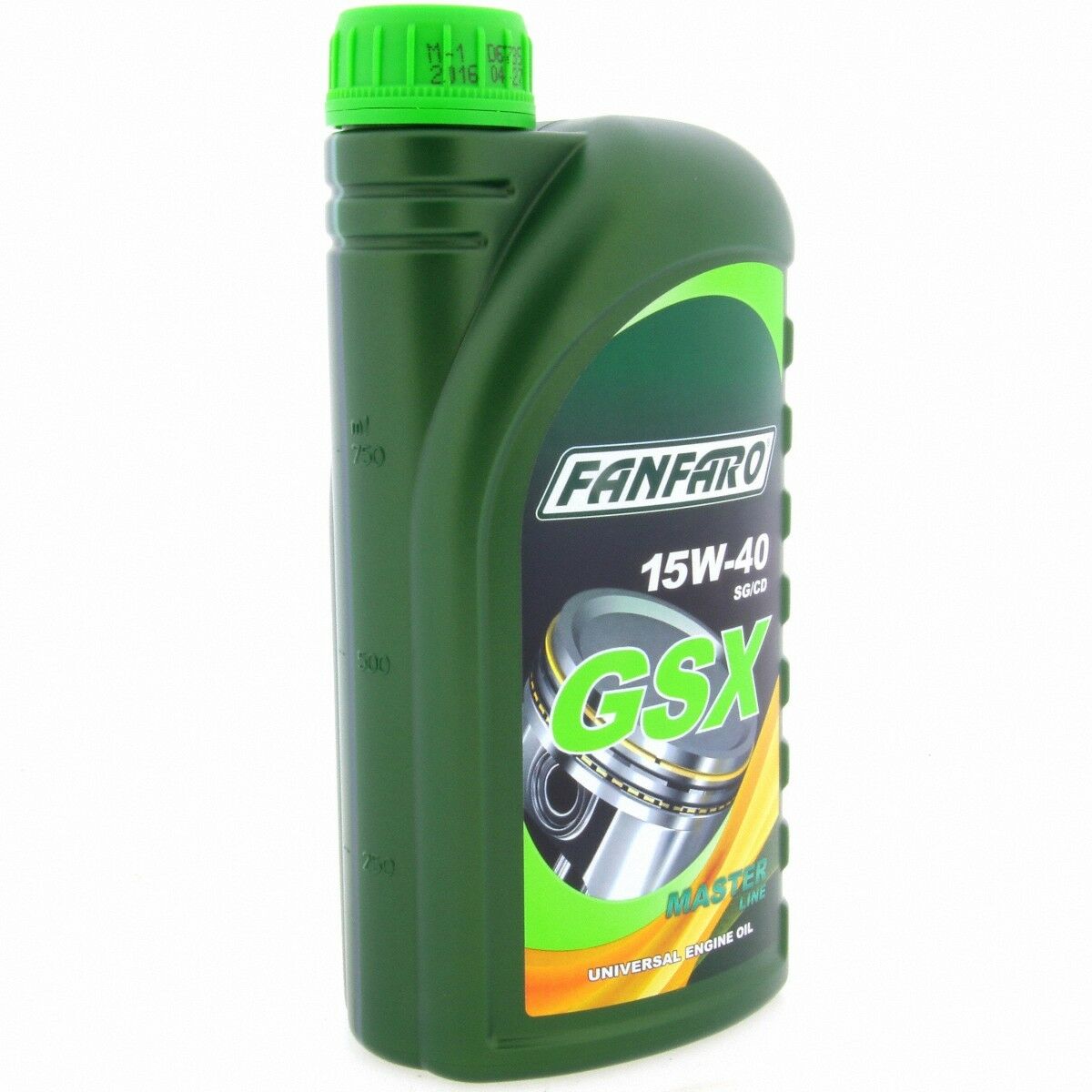 1 Liter FANFARO GSX 15W-40 API SN CH-4 Motoröl Universal Engine Oil