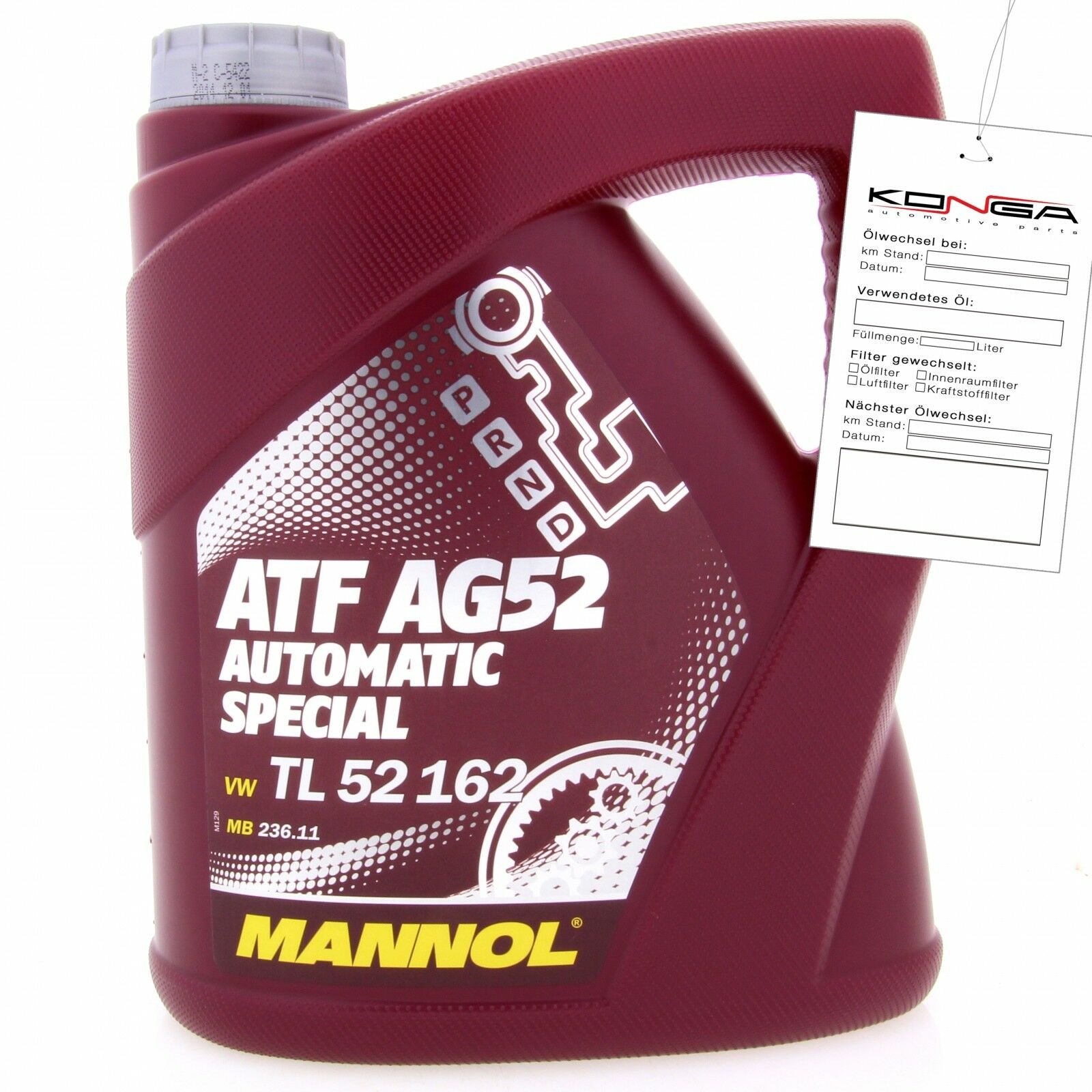 4 Liter MANNOL ATF AG52 Automatic Special Getriebeöl Automatikgetriebe