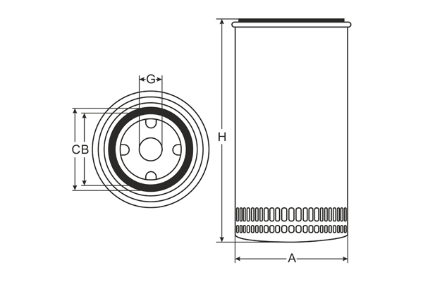 SCT Ölfilter SM177 Filter Motorfilter Servicefilter Anschraubfilter Audi 80 Seat Toledo II