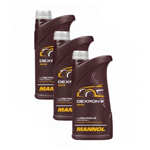 3 Liter (3x1) MANNOL Dexron III Automatic Plus Getriebeöl Automatikgetriebe