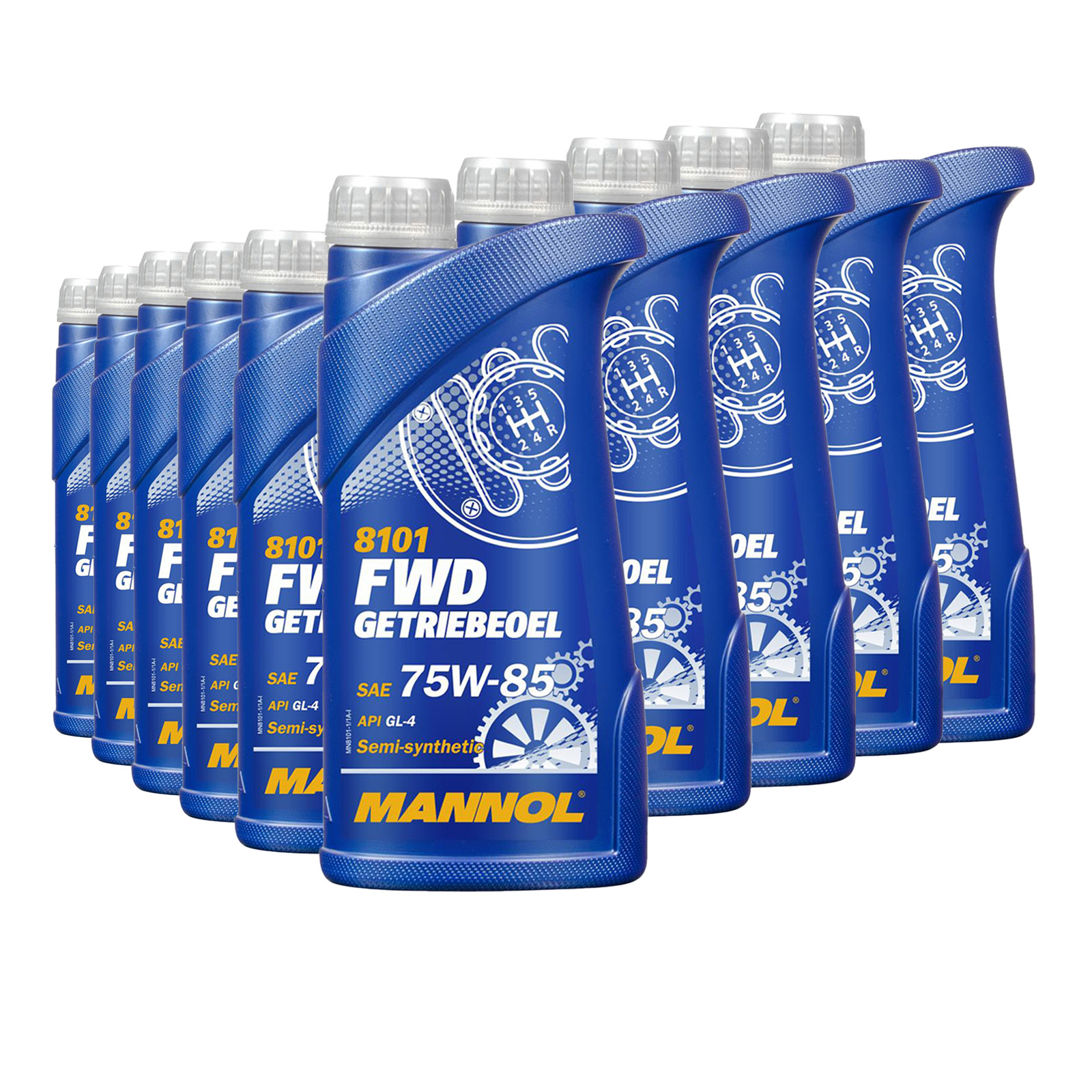 10 Liter (10x1) MANNOL FWD Getriebeöl 75W-85 API GL 4 75W85 Getriebe Öl