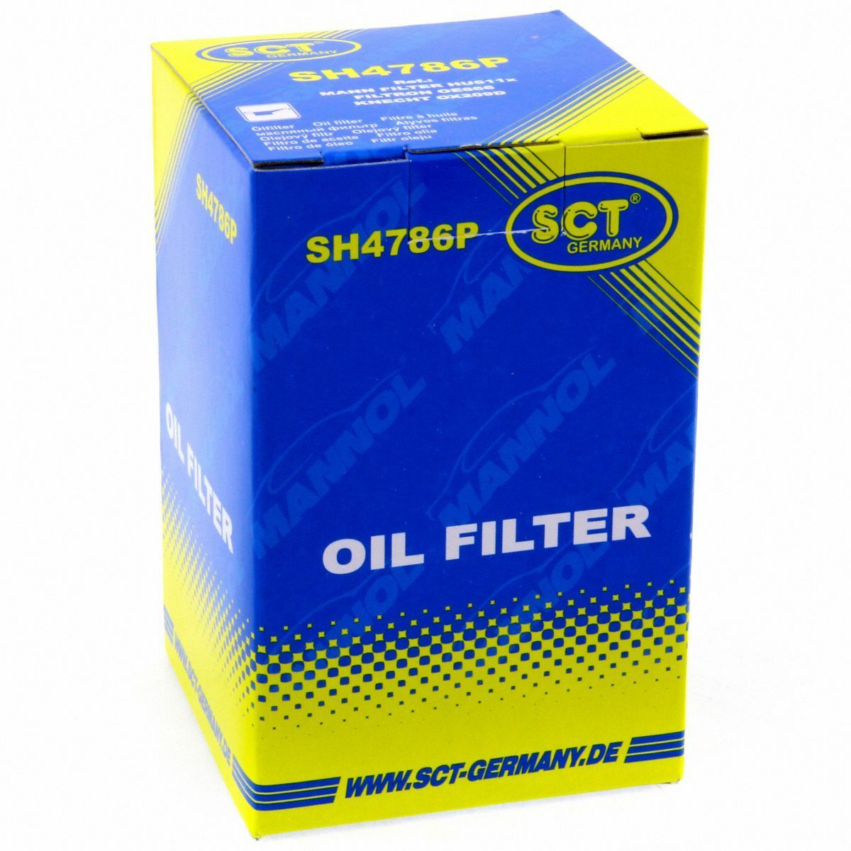 SCT Ölfilter SH 4786 P Filter Motorfilter Servicefilter Patronenfilter passend für Renault