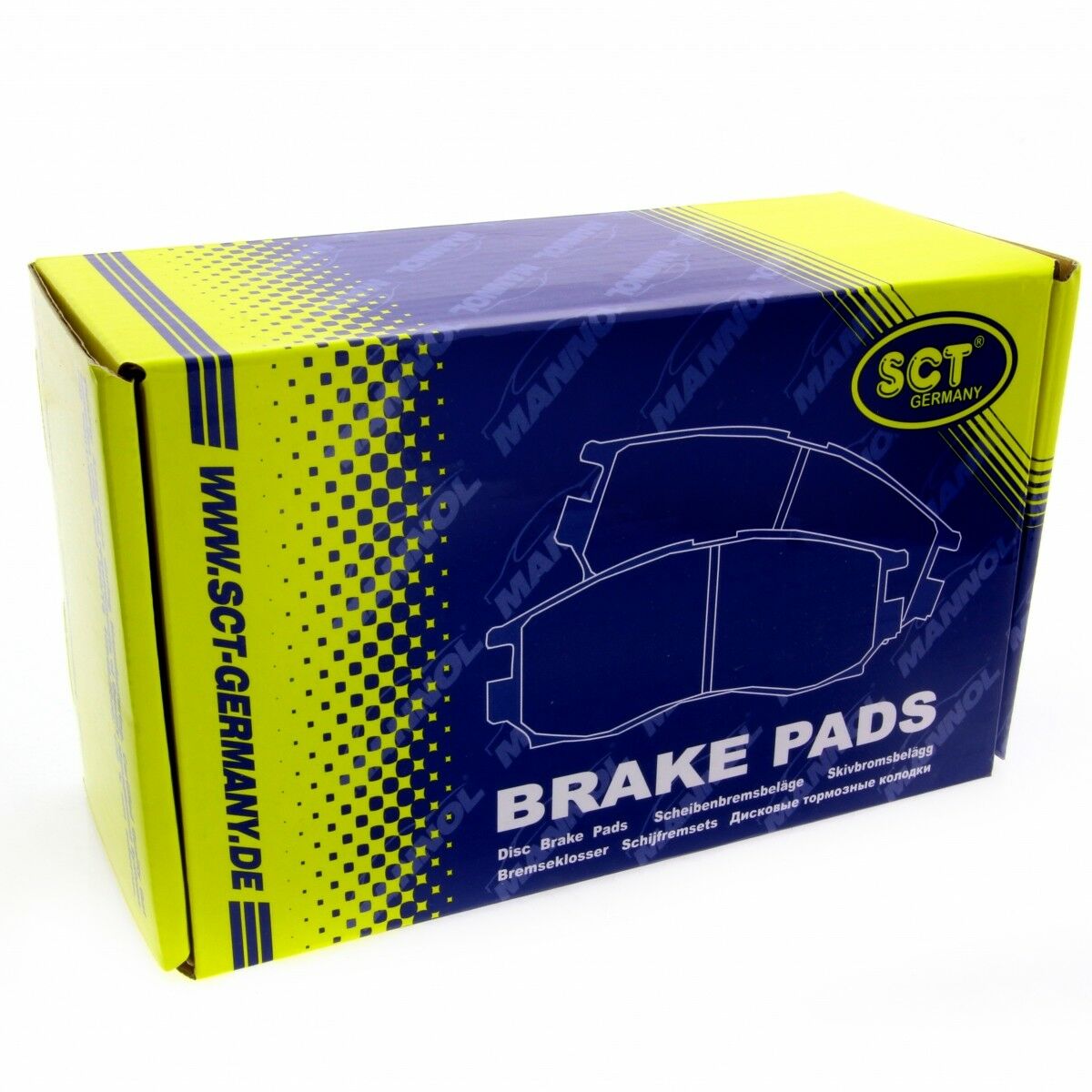 *** SCT Bremsbeläge SP204PR Bremsklötze Bremsbelagsatz passend für Ford Bremsen Satz vorne