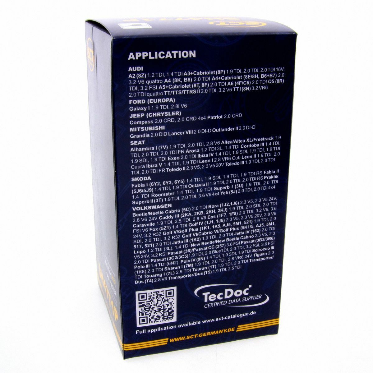 SCT Ölfilter SH4771P Servicefilter Patronenfilter passend für Audi Seat Skoda VW Jeep Linde