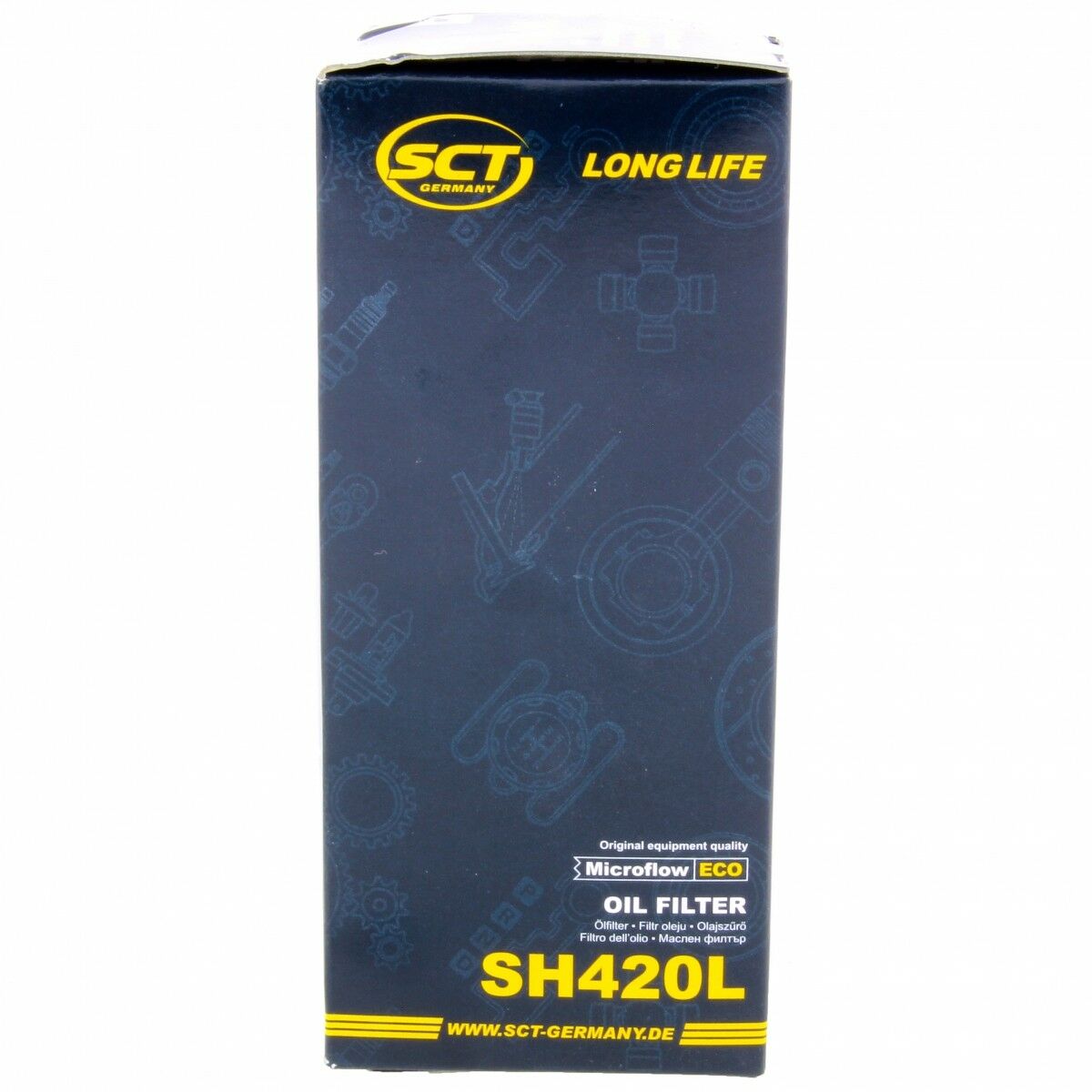 SCT Ölfilter SH420L Motorfilter Servicefilter Ersatzfilter passend für Audi Seat Skoda VW