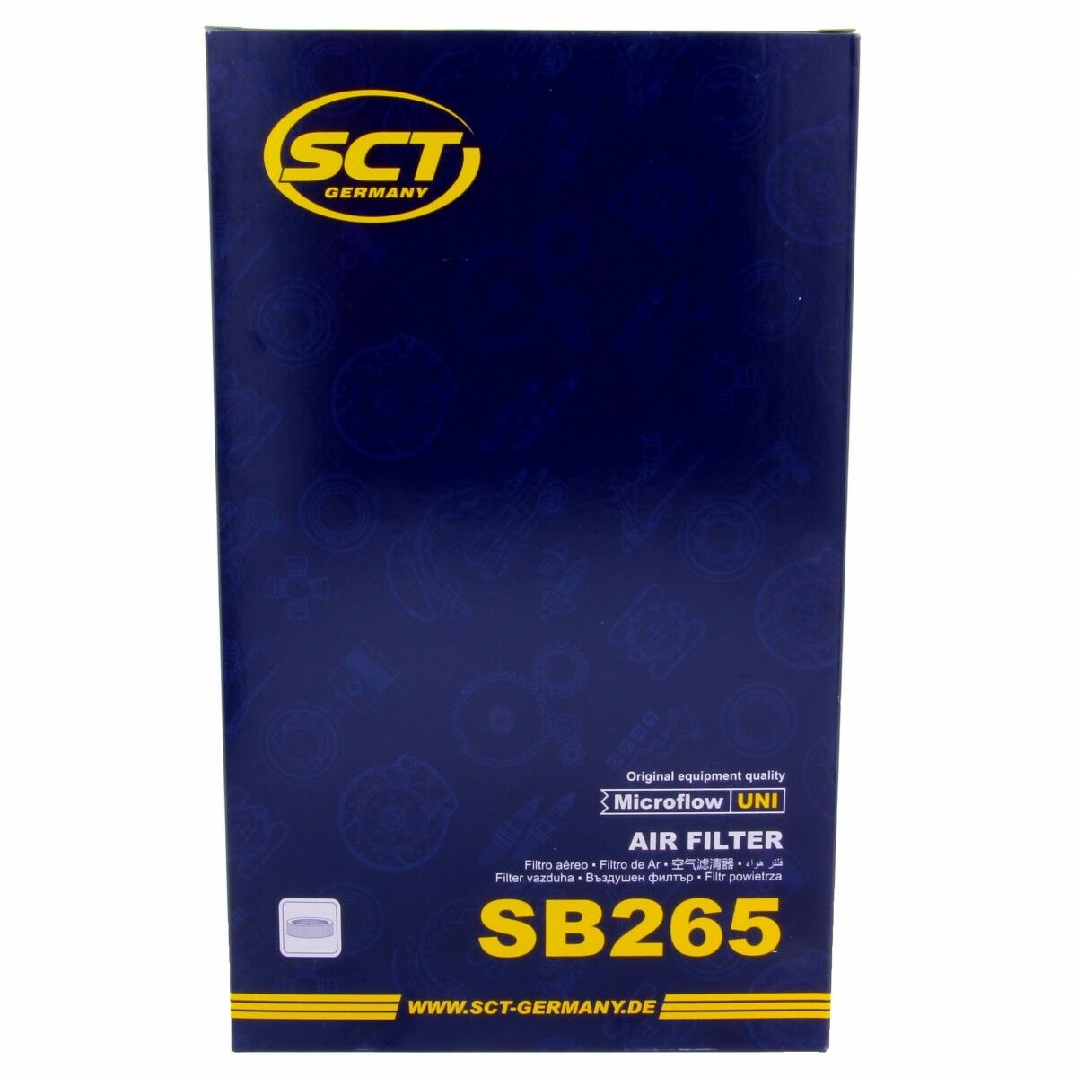 SCT Luftfilter Fahrzeugfilter SB265 Motorfilter Servicefilter Infiniti passend für Nissan Subaru