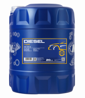 60 Liter MANNOL Diesel 15W-40 CH-4 SL 15W40 Motoröl ÖL +  Ablasshahn
