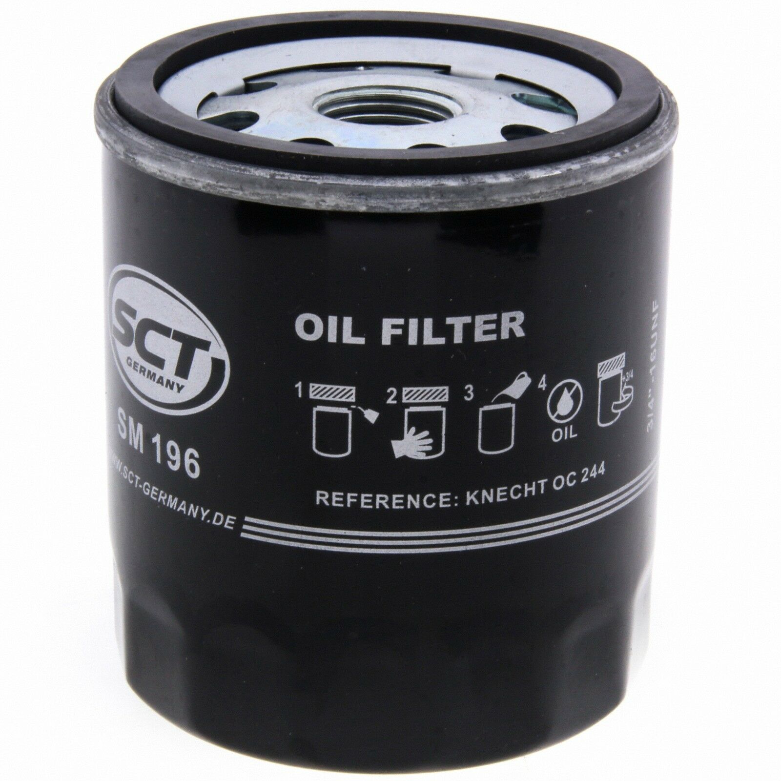 SCT Ölfilter SM196 Filter Motorfilter Servicefilter Anschraubfilter Ford Volvo