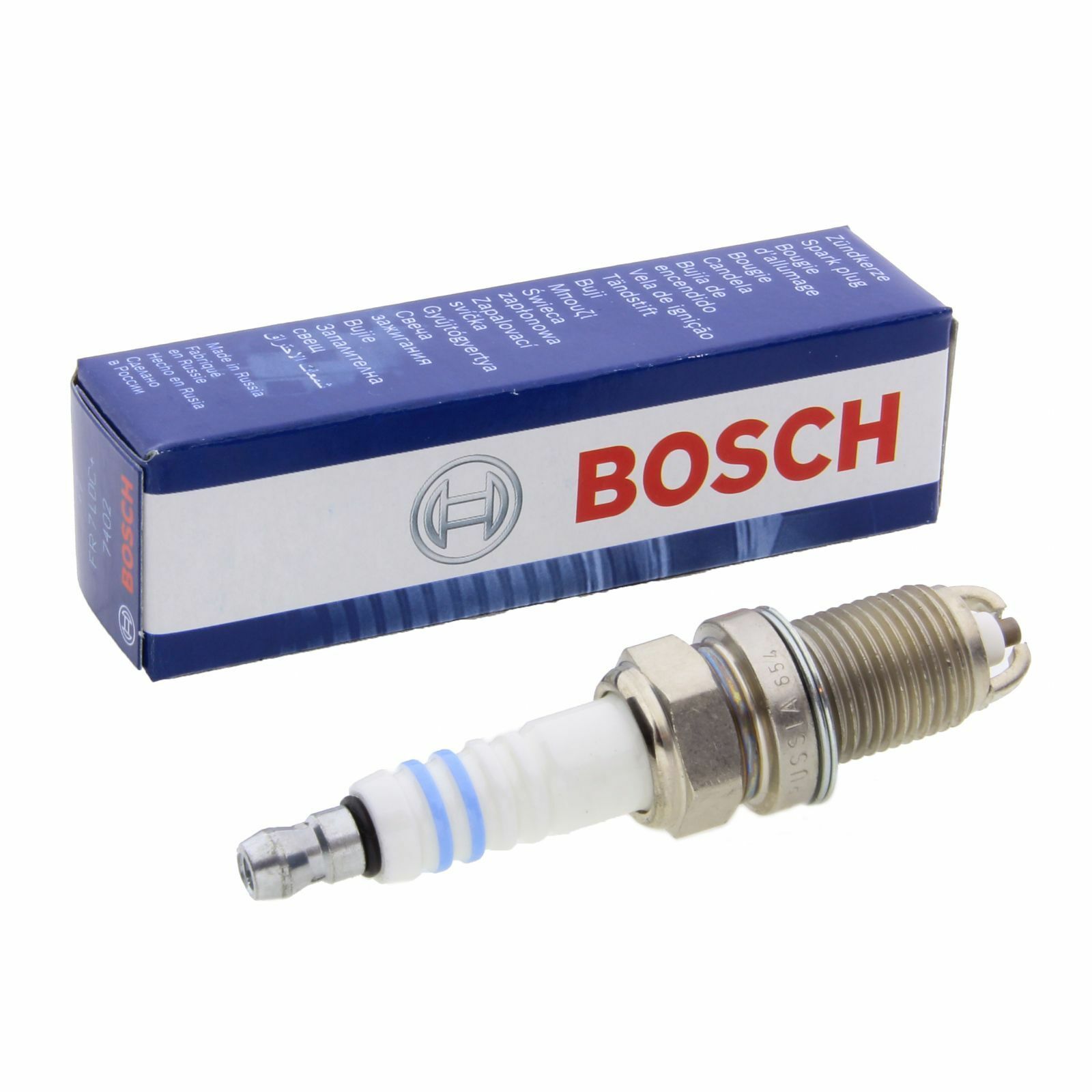 1x Bosch 0242235668 Zündkerze passend für Audi BMW Fiat Lexus Opel Porsche Renault Skoda VW