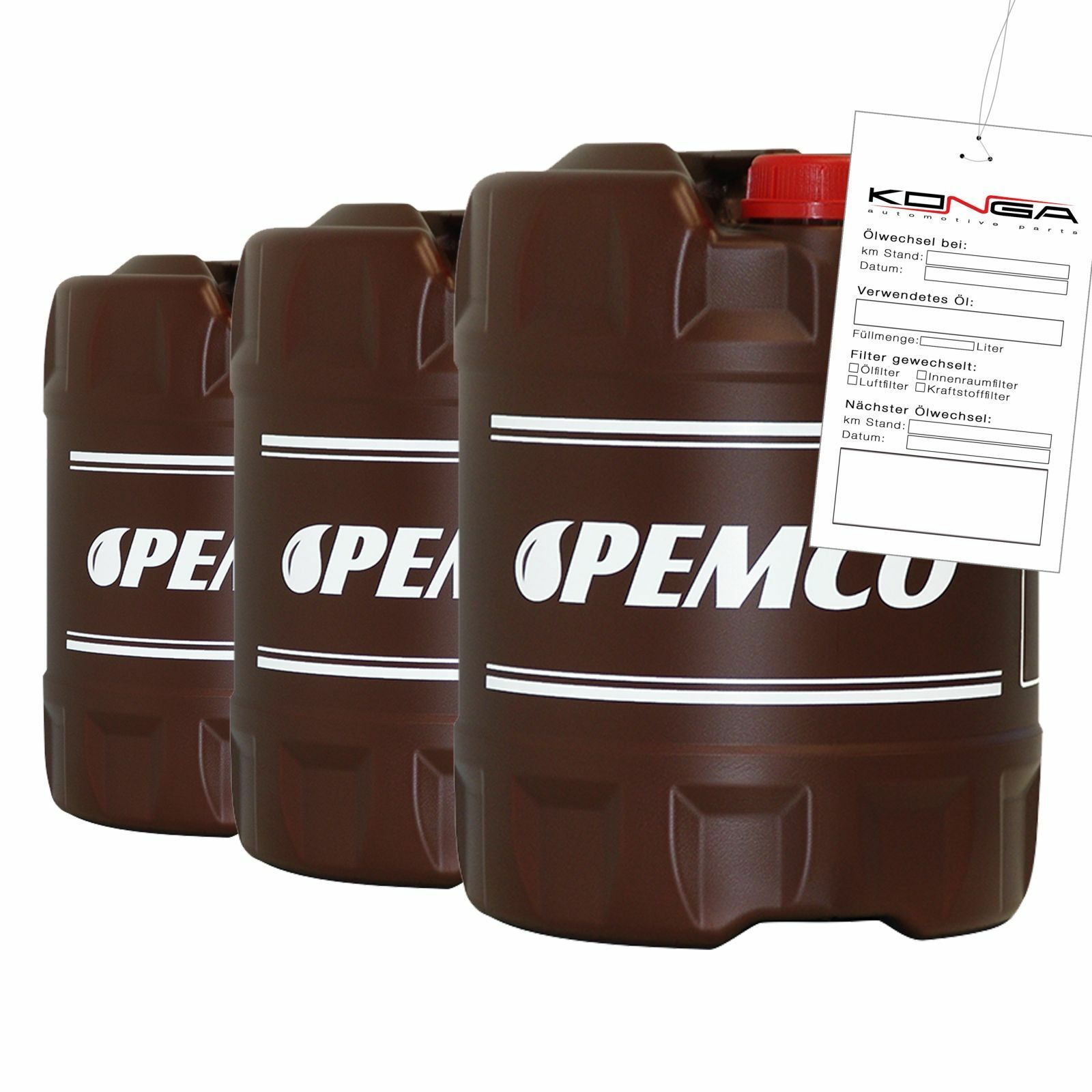 60 Liter (3x20) PEMCO SAE 5W-40 iDrive 340 Motoröl Motorenöl Schmierung