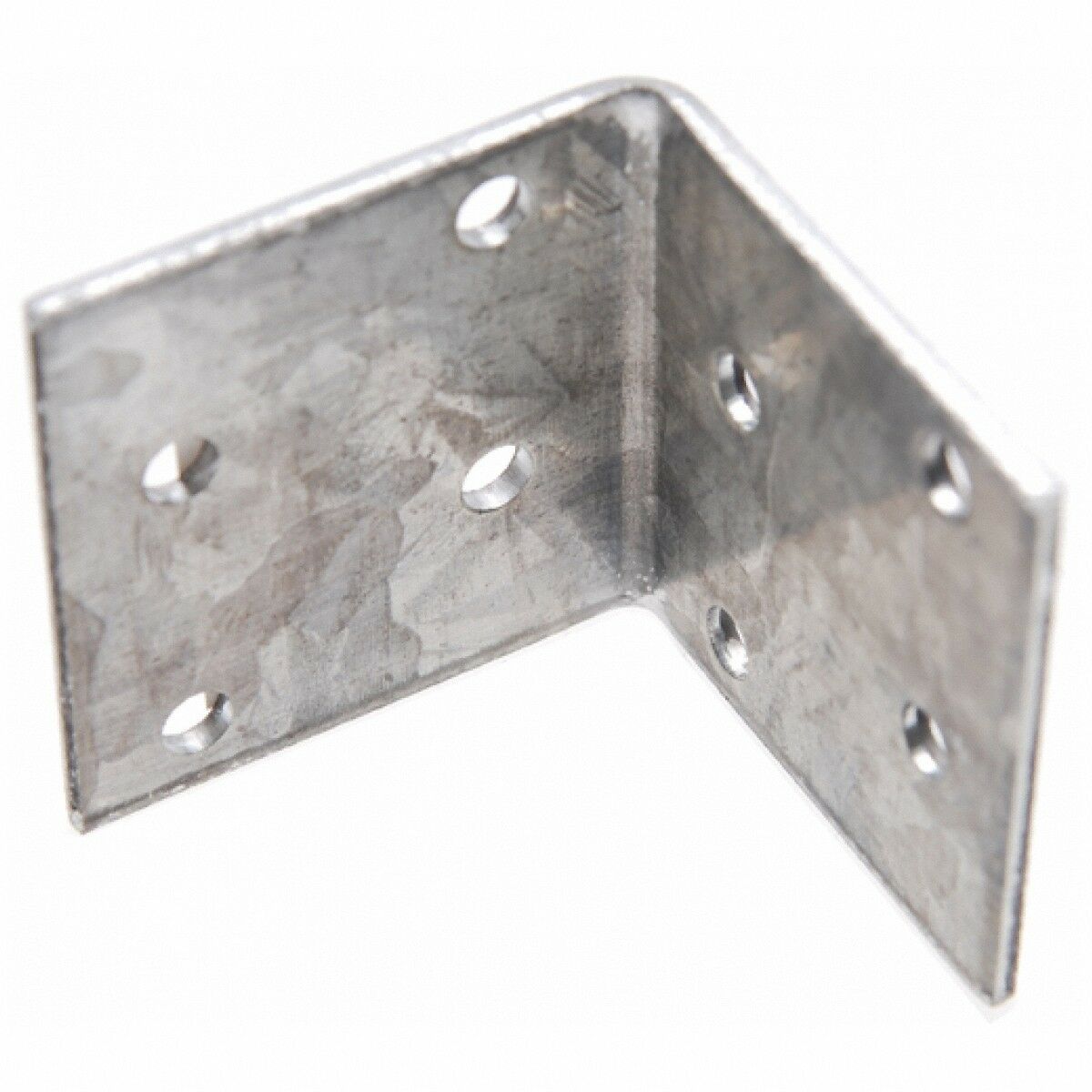 Winkelverbinder, 40 x 40 x 40 x 2mm, verzinkt, mit Bohrungen zur Befestigung
