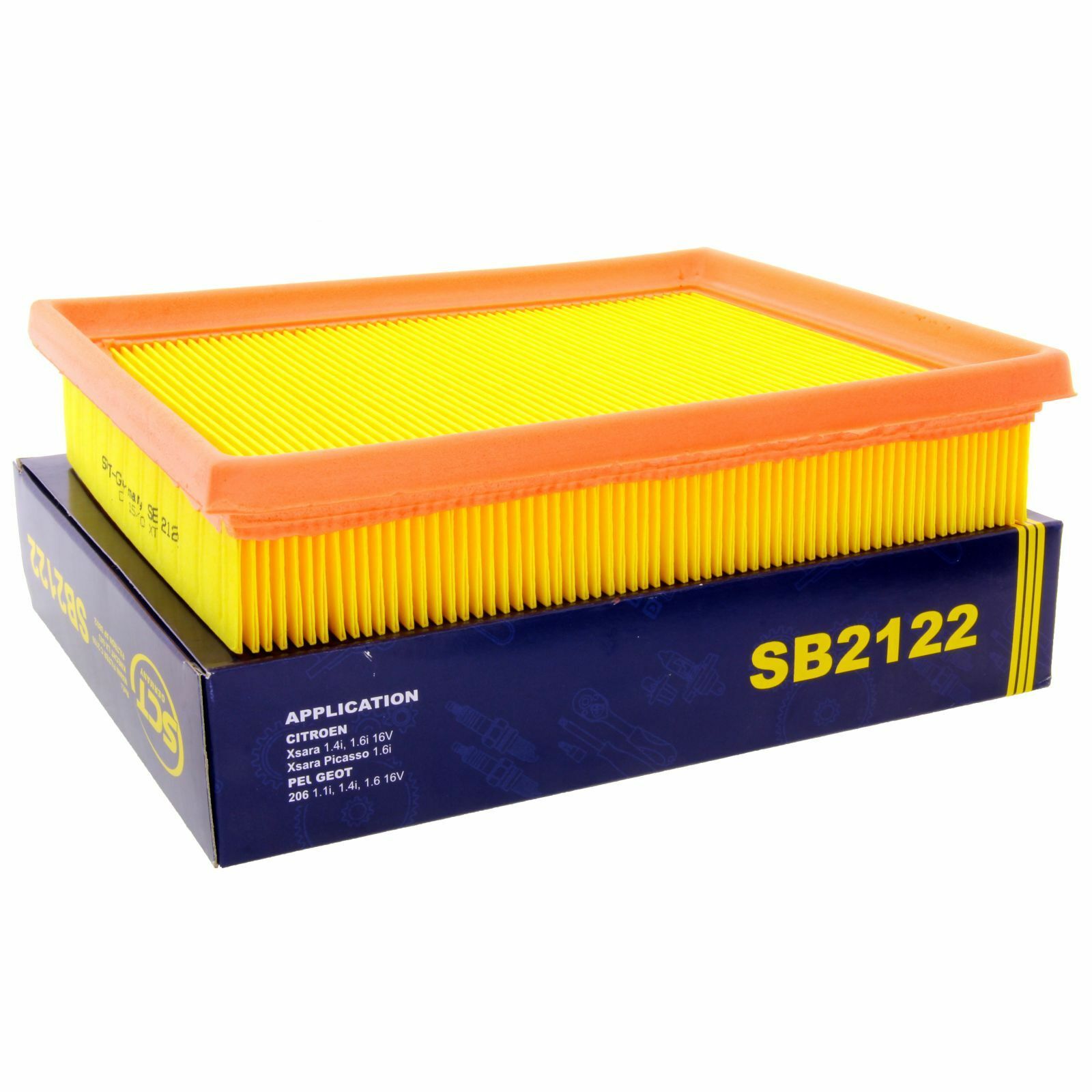 SCT Luftfilter Fahrzeugfilter SB2122 Motorfilter Servicefilter passend für Citroën Xsara 206 Peugeut