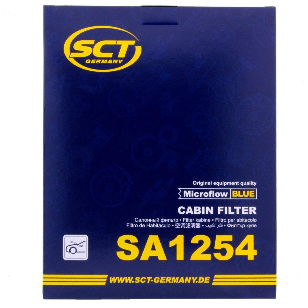 SCT Innenraumfilter Luftfilter SA1254 Pollenfilter Luft Filter Fiat Lancia