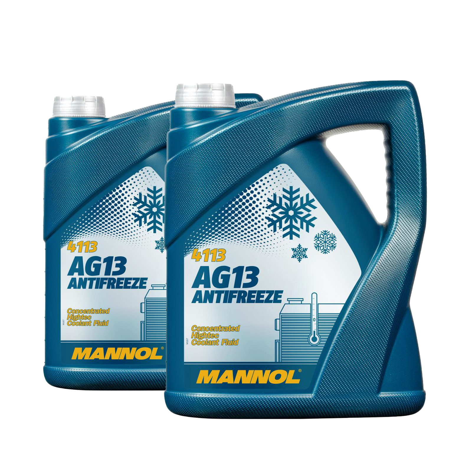 10 Liter (2x5) MANNOL hightech Antifreeze AG13 Frostschutz Konzentrat grün -40°C G13