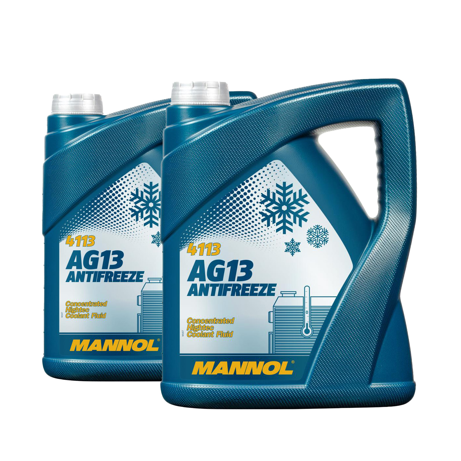 10 Liter (2x5) MANNOL hightech Antifreeze AG13 Frostschutz Konzentrat grün -40°C G13 10 Liter (2x5) MANNOL hightech Antifreeze AG13 Frostschutz Konzentrat grün -40°C G13