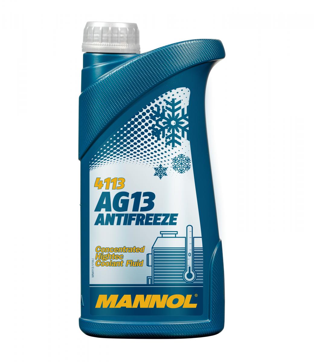 1 Liter MANNOL hightech  Antifreeze AG13 Frostschutz Konzentrat grün -40°C 1 Liter MANNOL hightech  Antifreeze AG13 Frostschutz Konzentrat grün -40°C