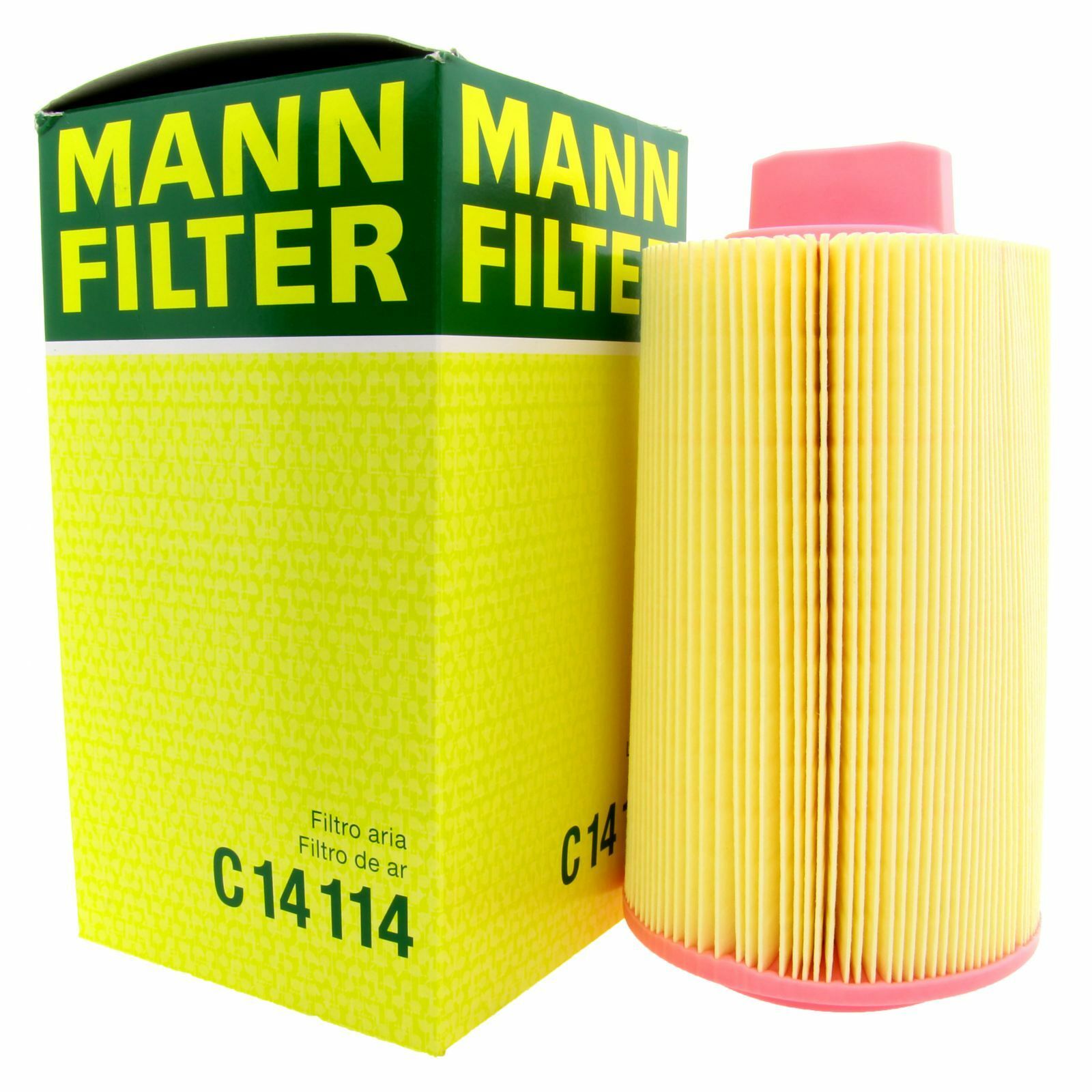 MANN Luftfilter C14114 Filter passend für Mercedes-Benz C-Class Stufenheck W203 Stufenheck