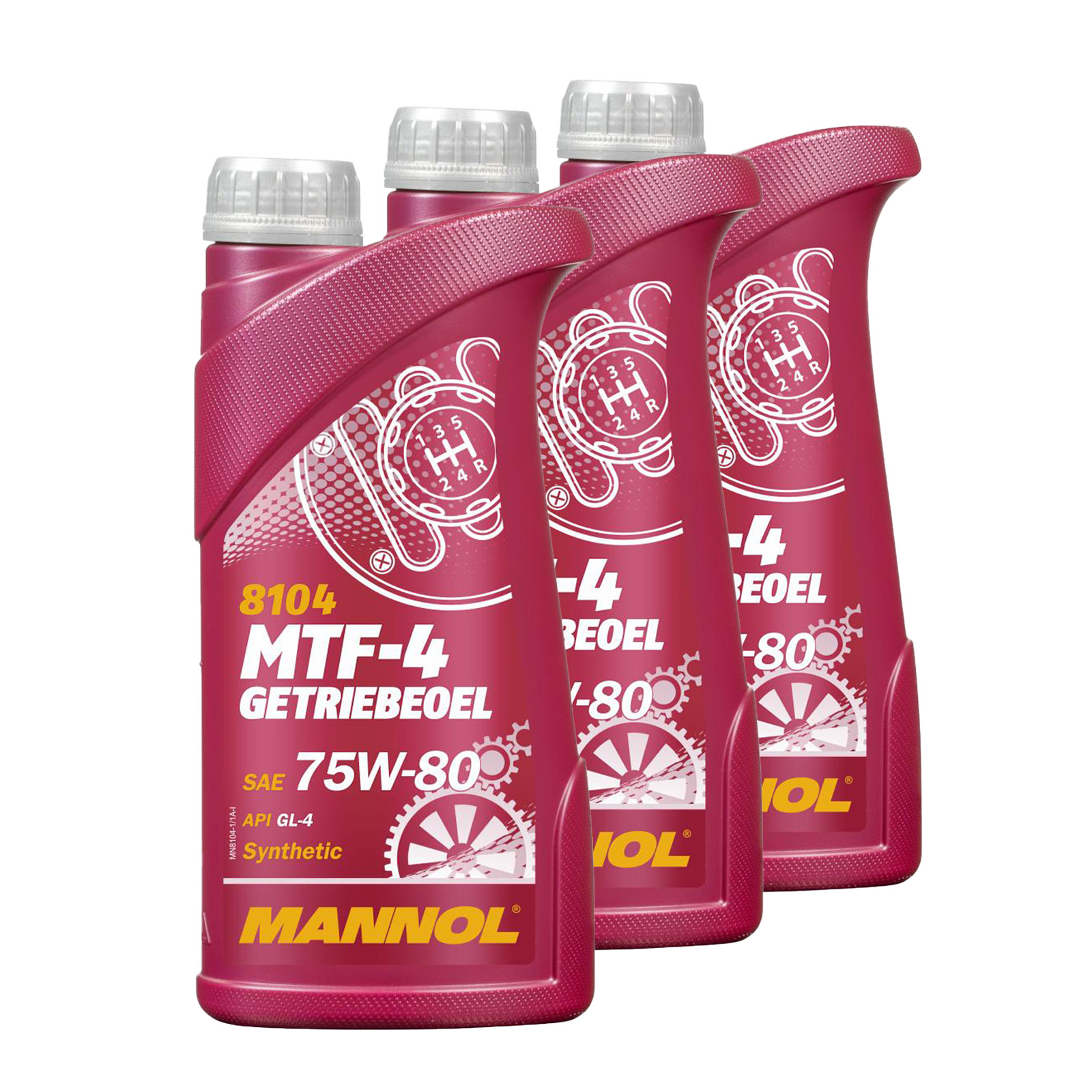 3 Liter (3x1) MANNOL MTF-4 Getriebeöl API GL-4 75W-80 Getriebe Öl 75W80 3 Liter (3x1) MANNOL MTF-4 Getriebeöl API GL-4 75W-80 Getriebe Öl 75W80