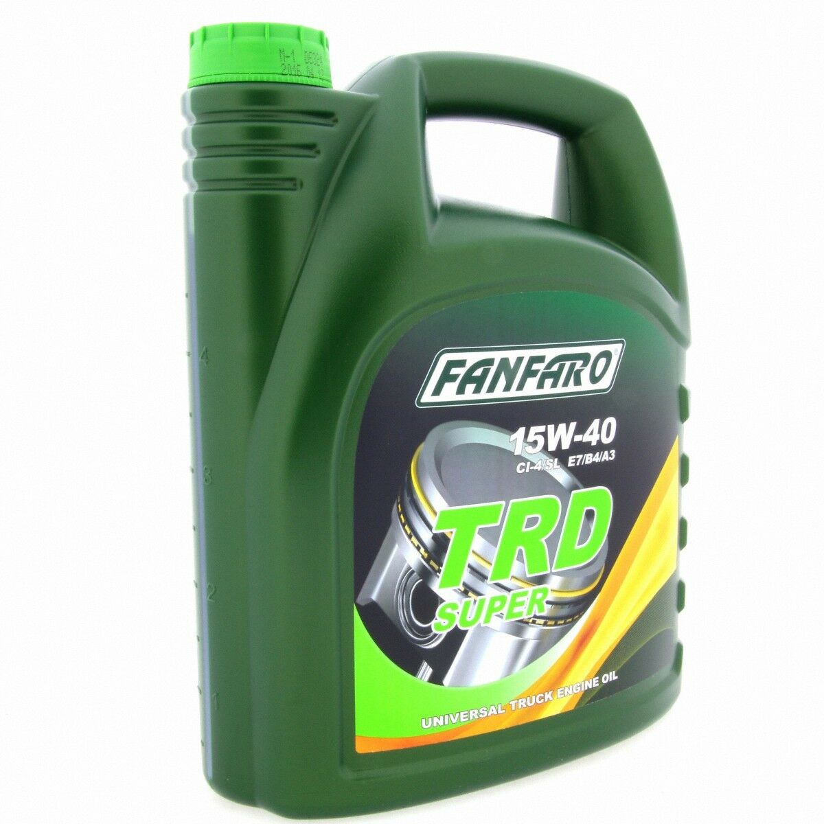 5 Liter FANFARO TRD Super SHPD 15W-40 API CI4 CH4 SL NKW Motoröl E7 A3 B4