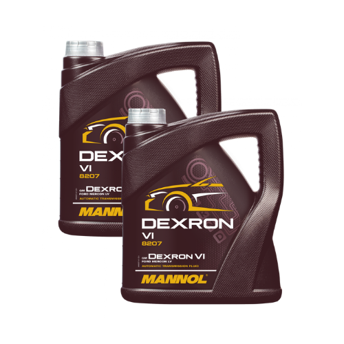 8 Liter (2x4) MANNOL Dexron VI Getriebeöl Automatikgetriebe Öl Ford Mercon LV GM
