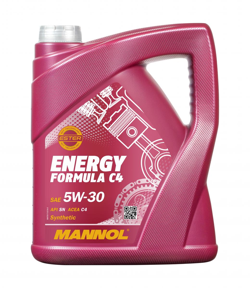 5 Liter 7917-5 MANNOL Energy Formula C4 SAE 5W-30 API SN Motoröl teilsynthetisch Leichtlauf