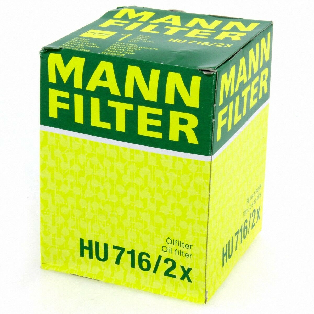 MANN Ölfilter HU7162X Filter passend für Citroen Fiat Ford Mini Peugeot Suzuki Toyota Vo