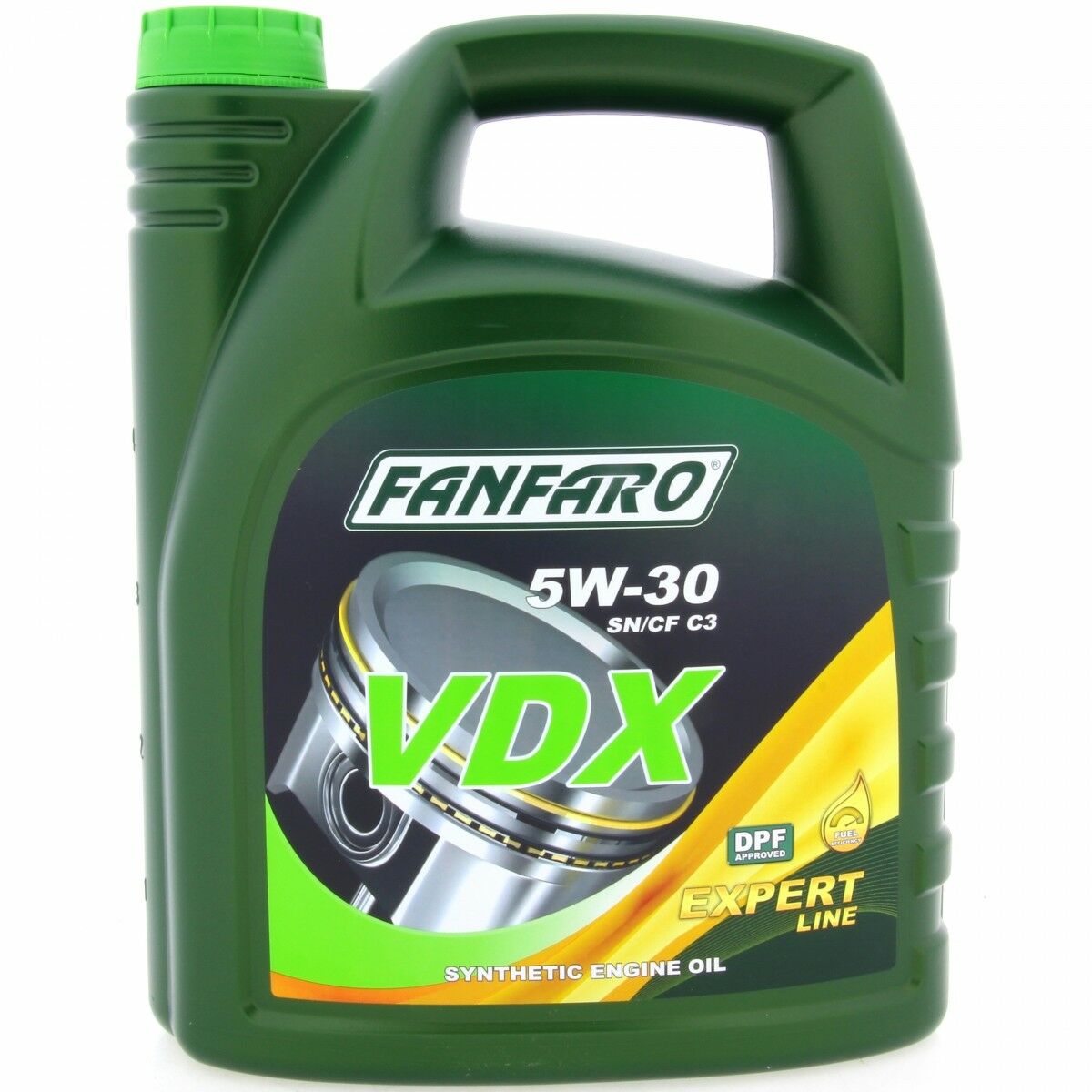 10 Liter (2x5) FANFARO VDX 5W-30 Motoröl C3 VW 502.00 BMW LL-04 MB 229.51 GM Dexos2
