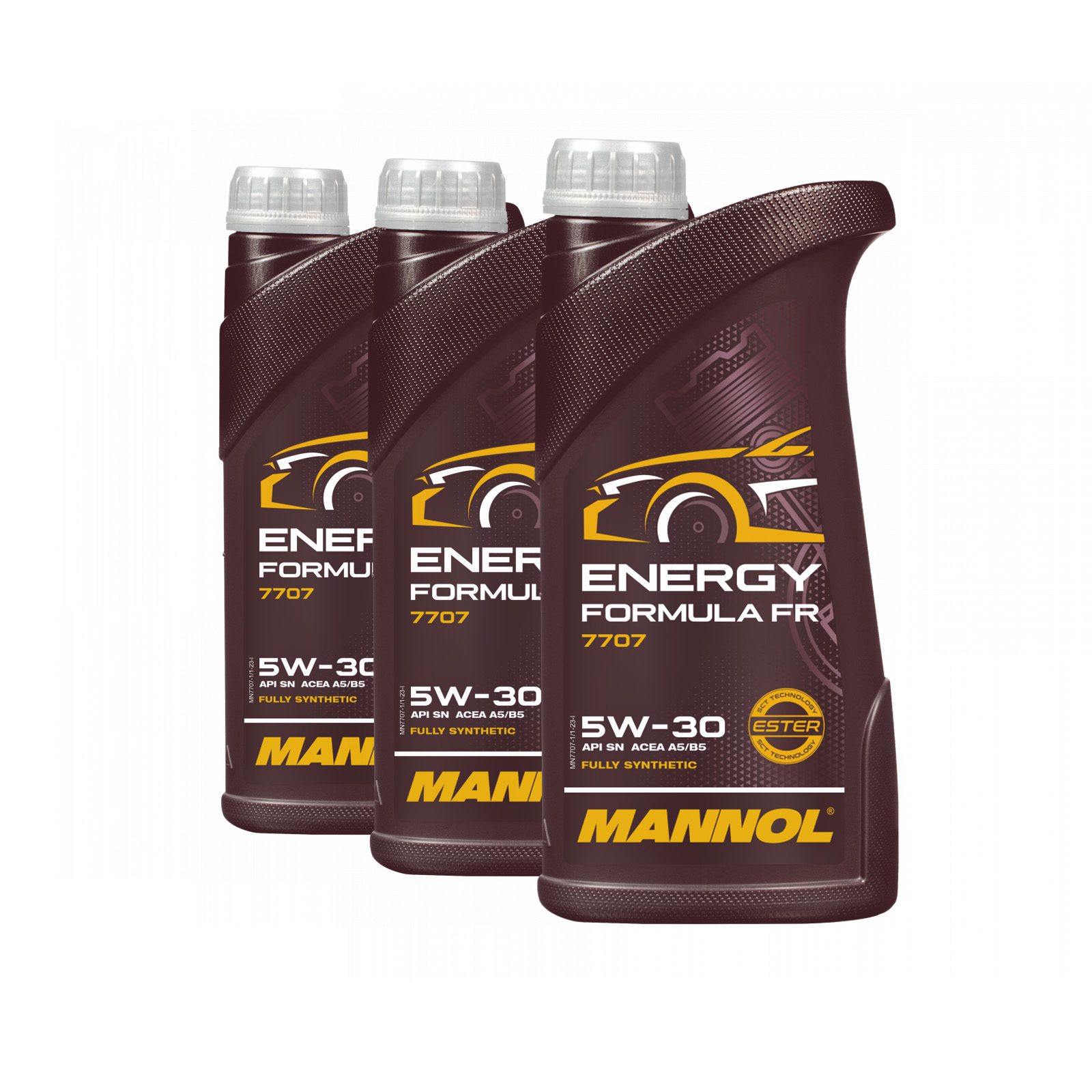 3 Liter (3x1) MANNOL Energy Formula FR 7707 5W-30 API SN ACEA A5/B5 Motoröl 3 Liter (3x1) MANNOL Energy Formula FR 7707 5W-30 API SN ACEA A5/B5 Motoröl