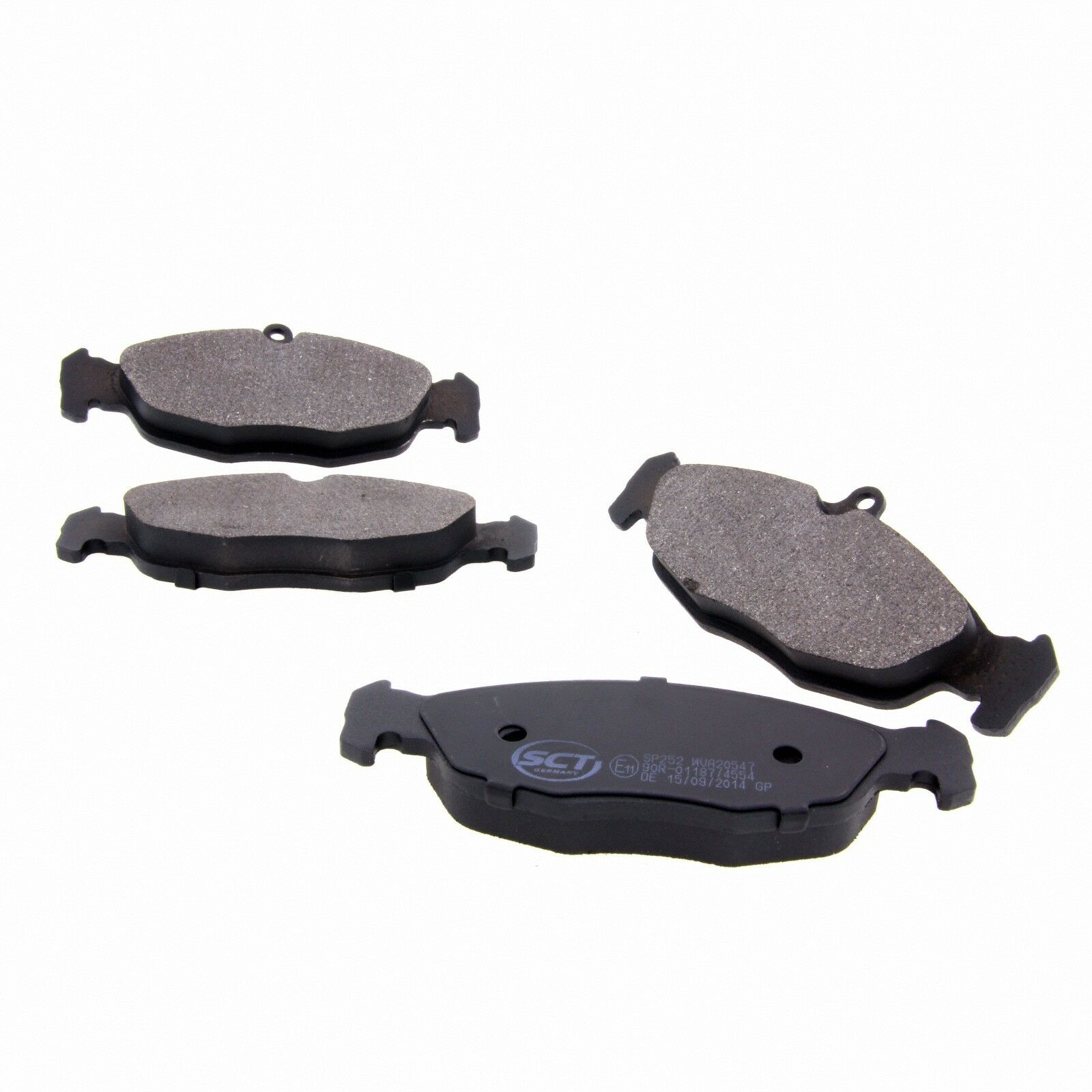 SCT Bremsbeläge SP252PR Bremsklötze Bremsbelagsatz Chevrolet Daewoo passend für Opel vorne