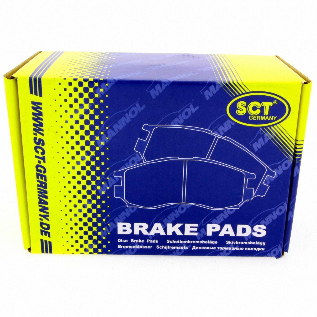 SCT Bremsbeläge SP237PR Bremsklötze Bremsbelagsatz Ford Bremsen Satz vorne