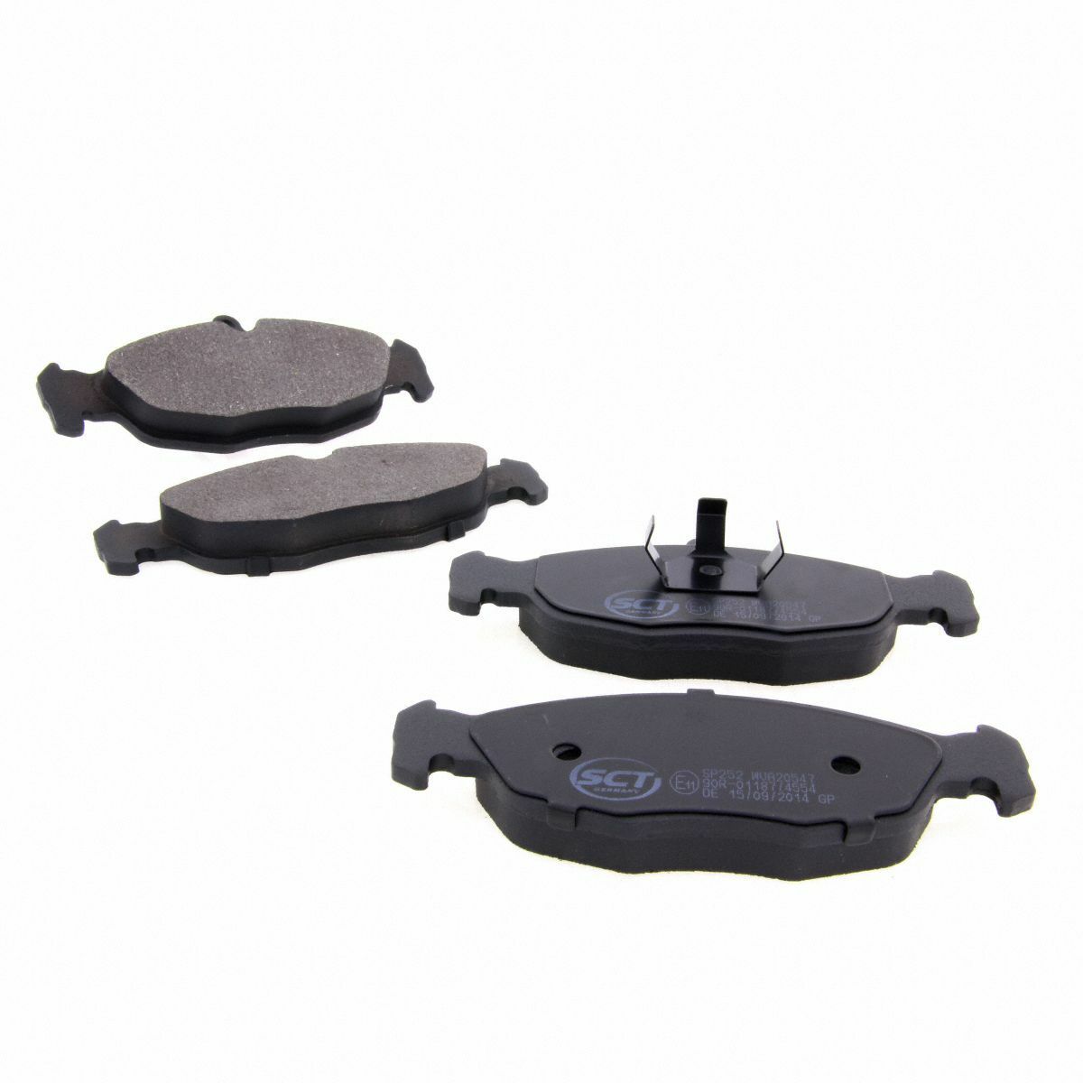 SCT Bremsbeläge SP252PR Bremsklötze Bremsbelagsatz Chevrolet Daewoo passend für Opel vorne