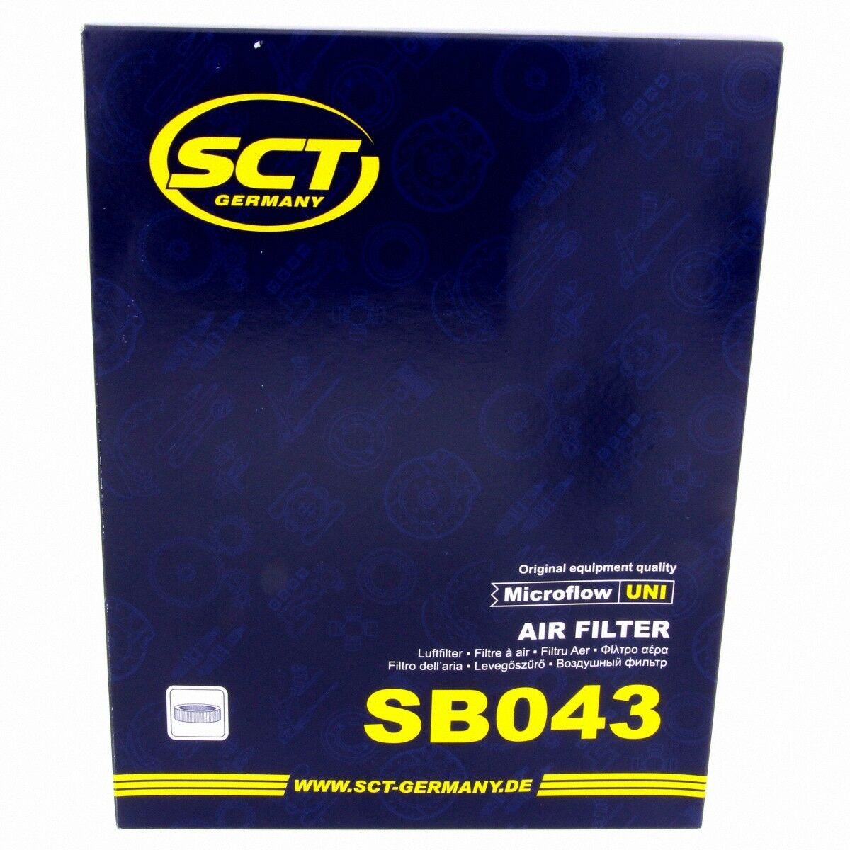 Luftfilter Fahrzeugfilter SB043 Motorluftfilter Luft Filter Mercedes SCT