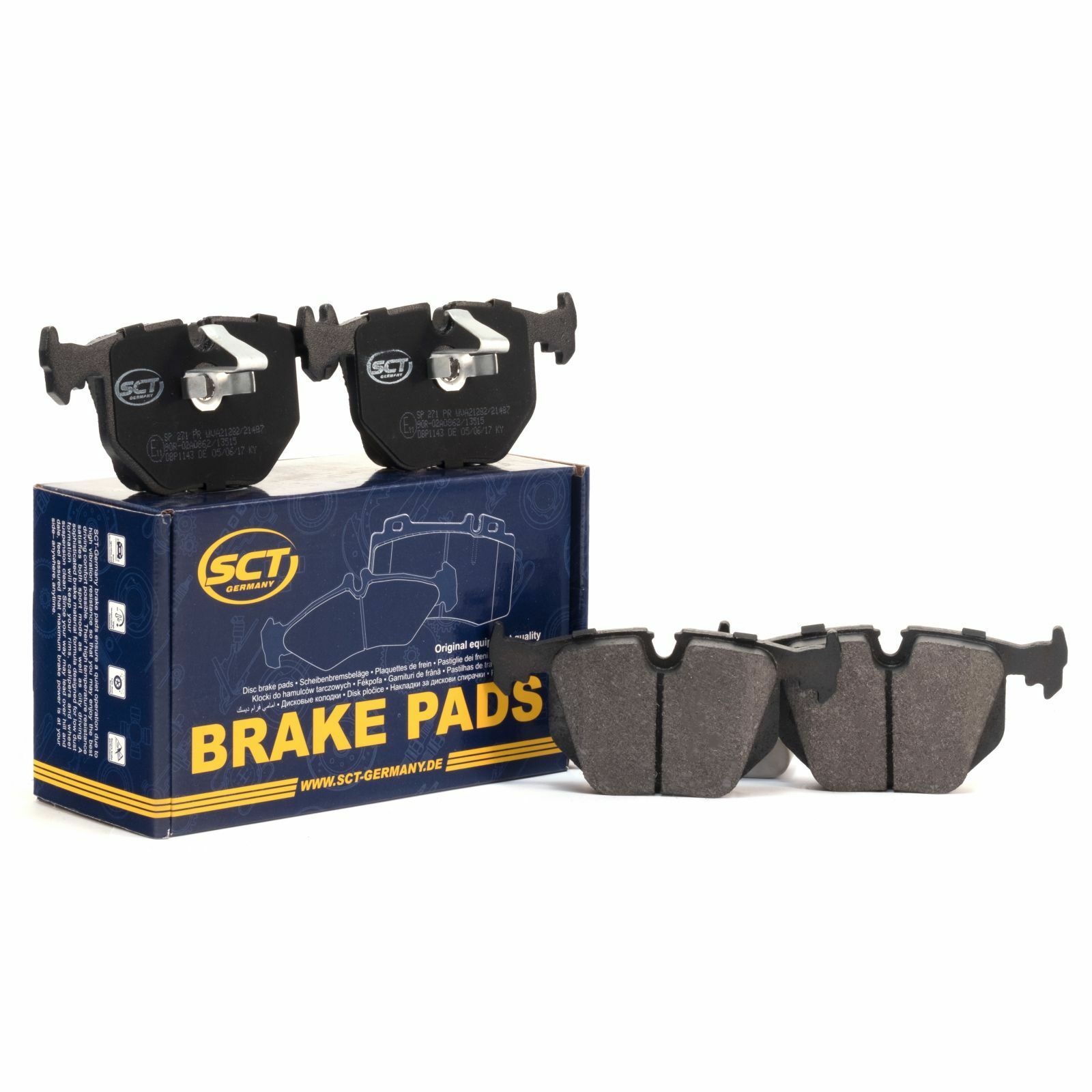 SCT Bremsbeläge SP271PR Bremsklötze Bremsbelagsatz passend für BMW Bremsen hinten