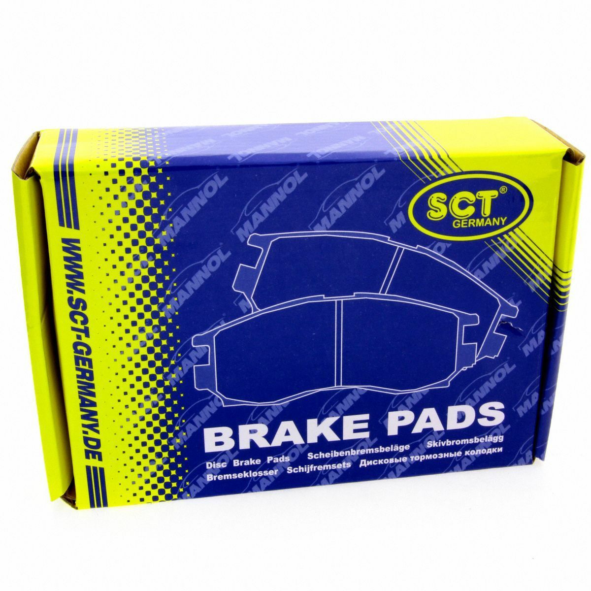 *** SCT Bremsbeläge SP 169 PR Bremsklötze Bremsbelagsatz vorne passend für VW