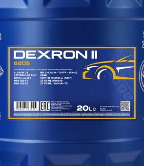 60 Liter (3x20) MANNOL Automatic ATF Dexron II 8205 Getriebeöl + Ablasshahn