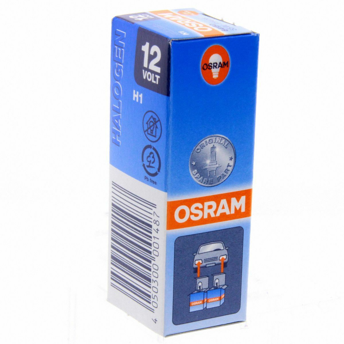 H1 OSRAM Original Line OEM 64150 Halogenlampe Autolampe Single Box 1 Stück