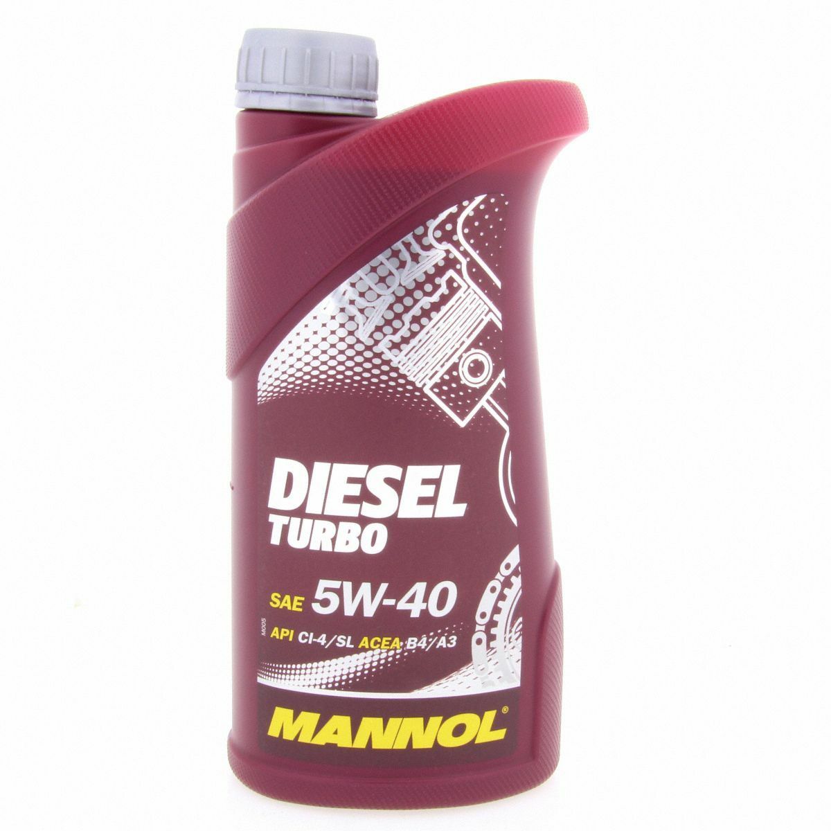 3 Liter (3x1) MANNOL Diesel Turbo 5W-40 API CI-4/SN Motoröl 5W40 4036021101101