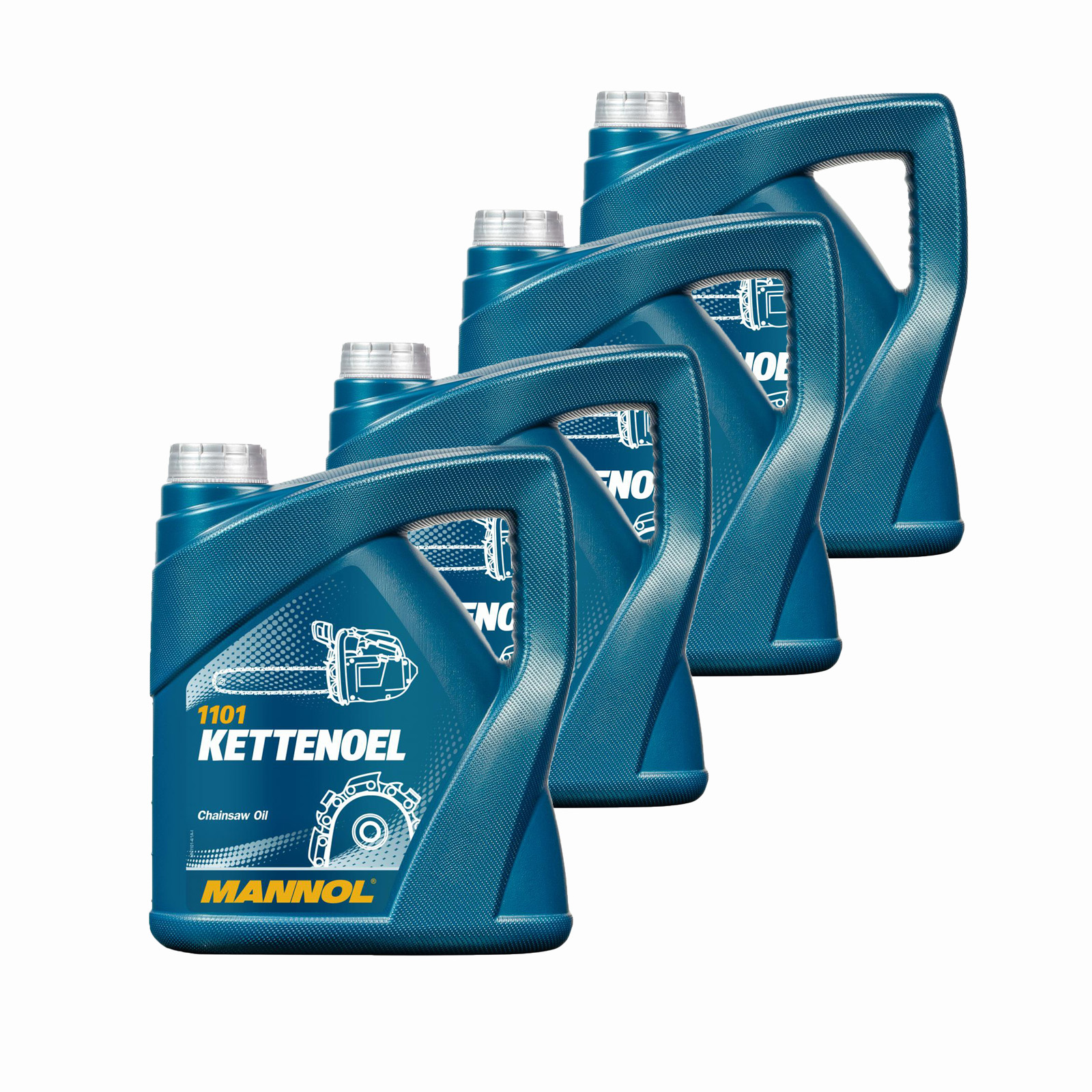 16 Liter (4x4) MANNOL Kettenoel Chain Saw Oil Kettenöl Sägekettenöl 4036021402017