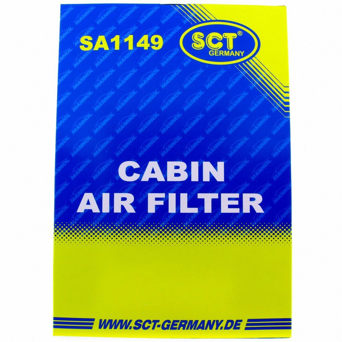 SCT Innenraumfilter Luftfilter SA 1149 Pollenfilter Luft Filter passend für Mercedes-Benz A-Klasse