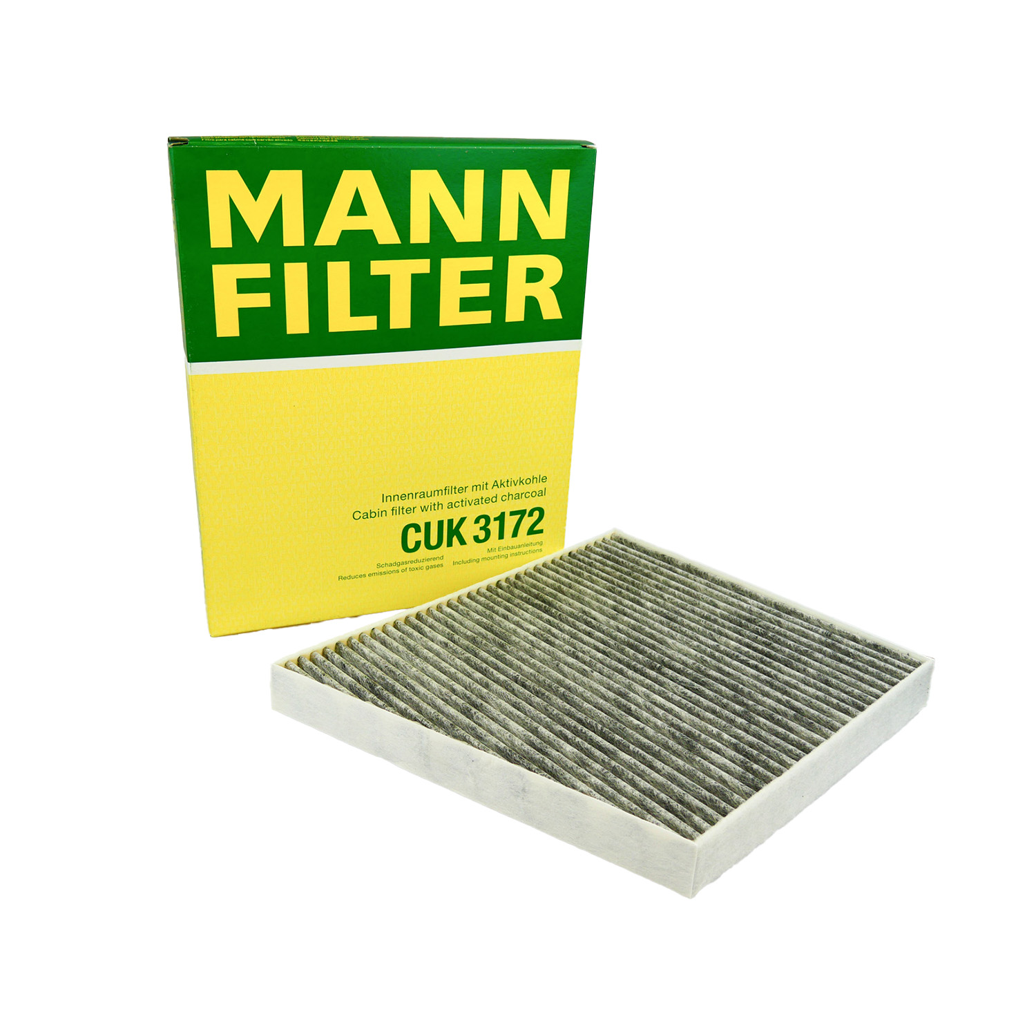 MANN Innenraumfilter Aktivkohle CUK3172 Filter Mercedes Benz Stufenheck