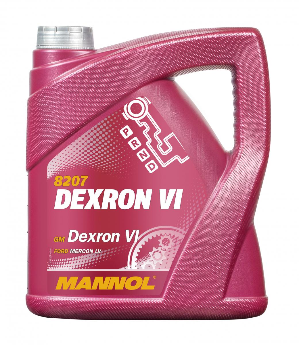 8 Liter (2x4) MANNOL Dexron VI Getriebeöl Automatikgetriebe Öl Ford Mercon LV GM