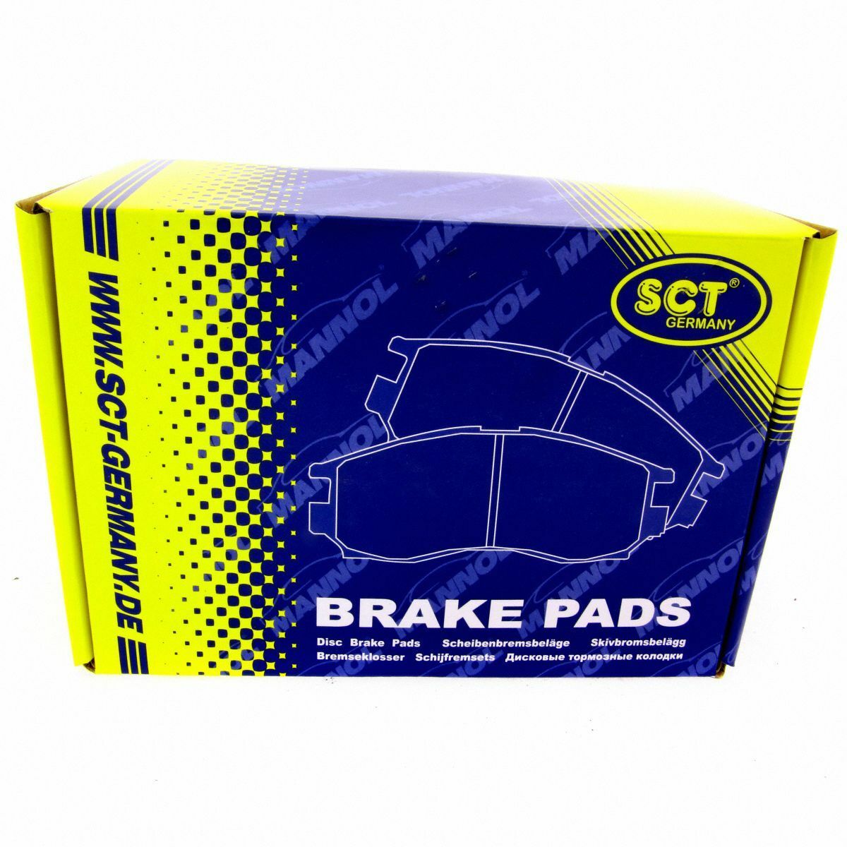 SCT Bremsbeläge SP 355 PR Bremsklötze Bremsbelagsatz vorne BMW