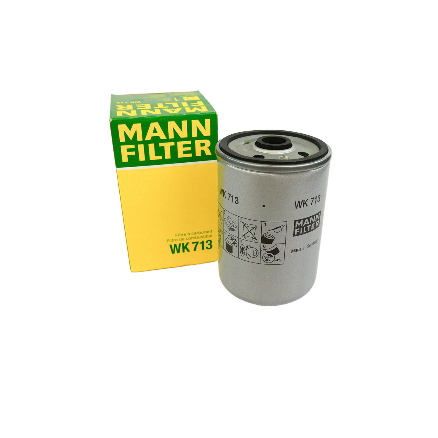 MANN Kraftstofffilter WK713 Filter passend für Volvo S60 Stufenheck S80 I Stufenheck TS XY