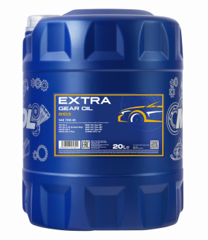 40 Liter (2x20) MANNOL 8103 Extra Getriebeöl 75W-90 GL-4/GL-5 LS + 1x Ablasshahn