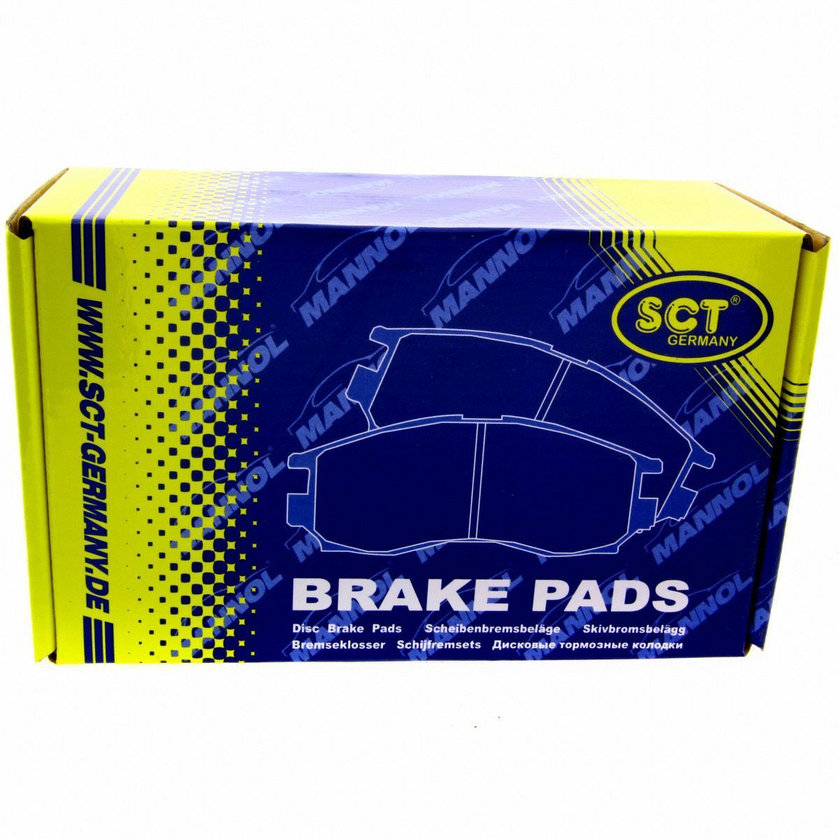 *** SCT Bremsbeläge SP 201 PR Bremsklötze Bremsbelagsatz vorne passend für Volvo
