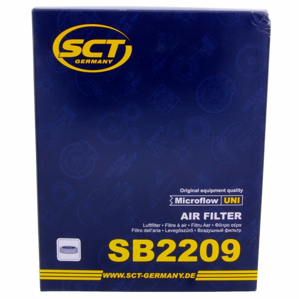 SCT Luftfilter SB2209 passend für Renault FLUENCE MEGANE CC III SCENIC III