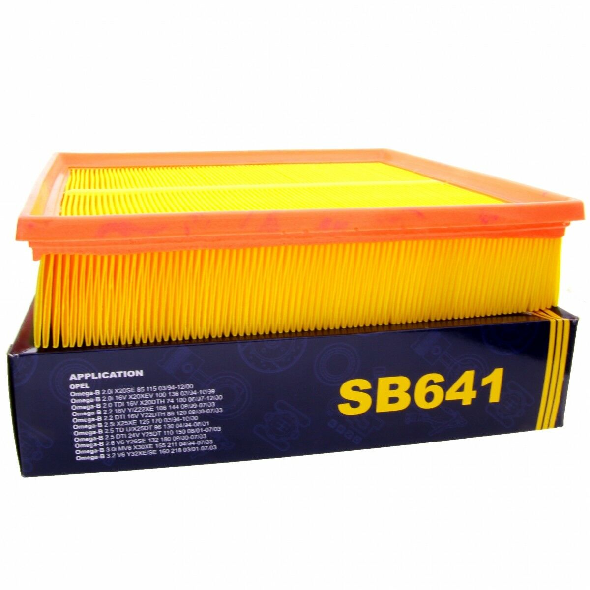 SCT Luftfilter Fahrzeugfilter SB641 Motorfilter Servicefilter Ersatzfilter Opel Omega