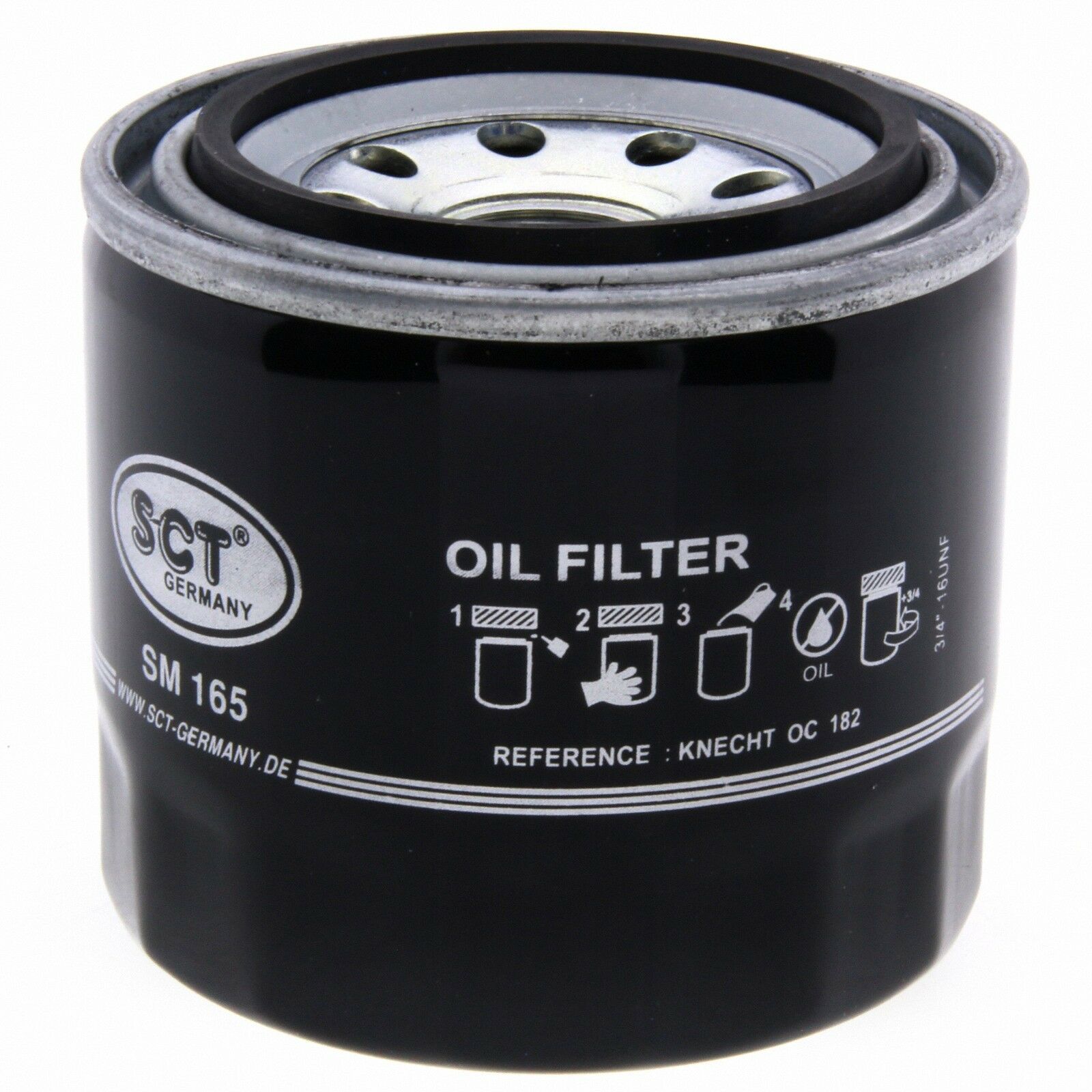 SCT Ölfilter SM165 Filter Motorfilter Servicefilter Anschraubfilter Daihatsu passend für Suzuki