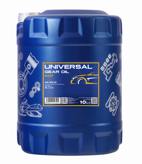 40 Liter (4x10) MANNOL Universal Getriebeöl 80W-90 API GL 4 80W90 Getriebe Öl